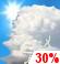 Thunderstorms, Probability Of Precipitation: 30%